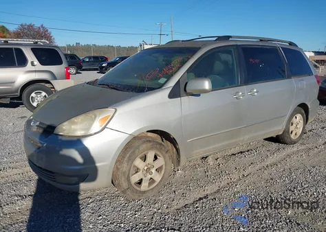 2004 Toyota Sienna Xle из США, поврежденный, VIN 5TDZA22CX4S076190